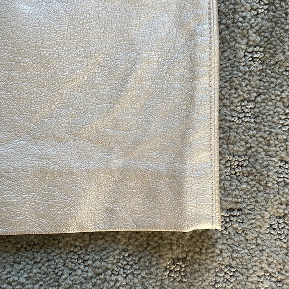 Gold Mini Skirt - Picture 5 of 10